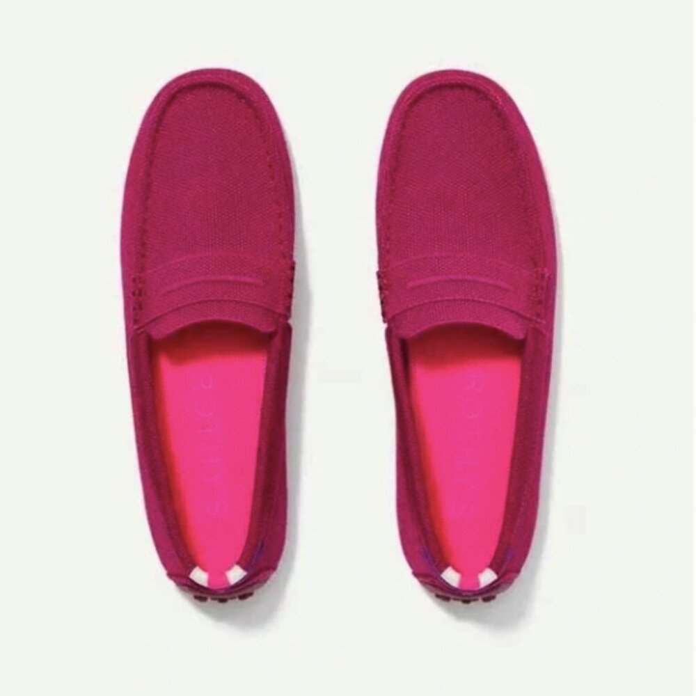 Rothy's Driver Loafer in Raspberry- Size 10.5 (Runs small)- Perfect for size 10